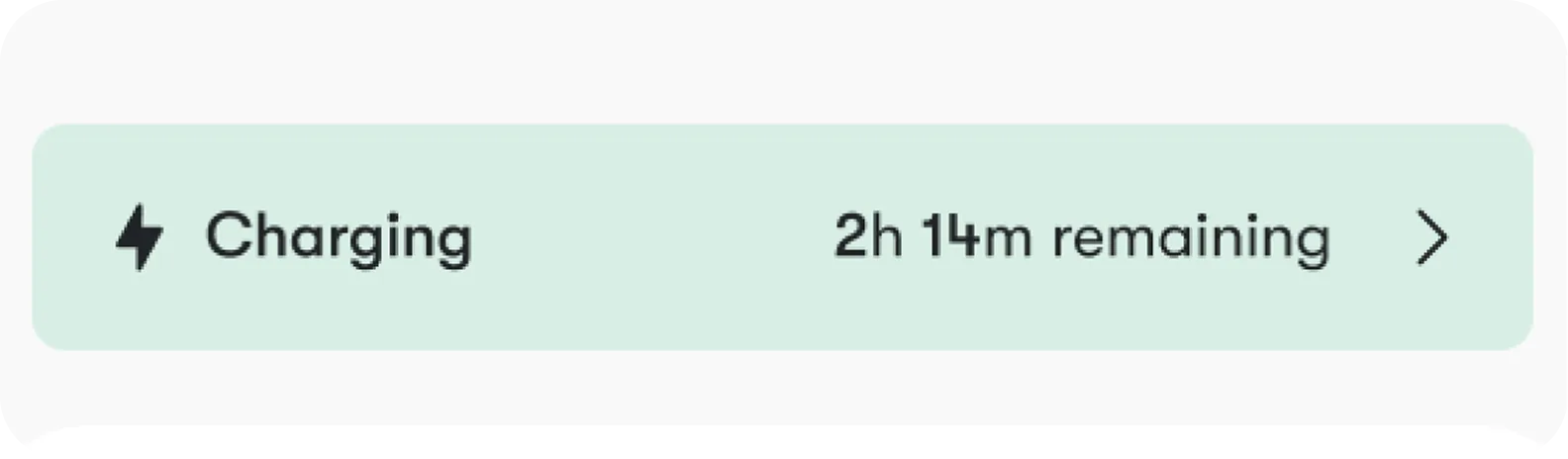 Time remaining indicator for charging and discharging